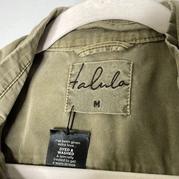 Talula Olive Utility Jacket - Picture 3 of 12